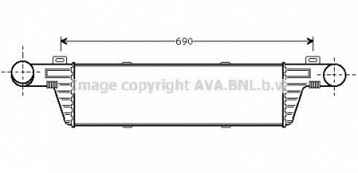 AVA QUALITY COOLING msa4224 -  Интеркулер